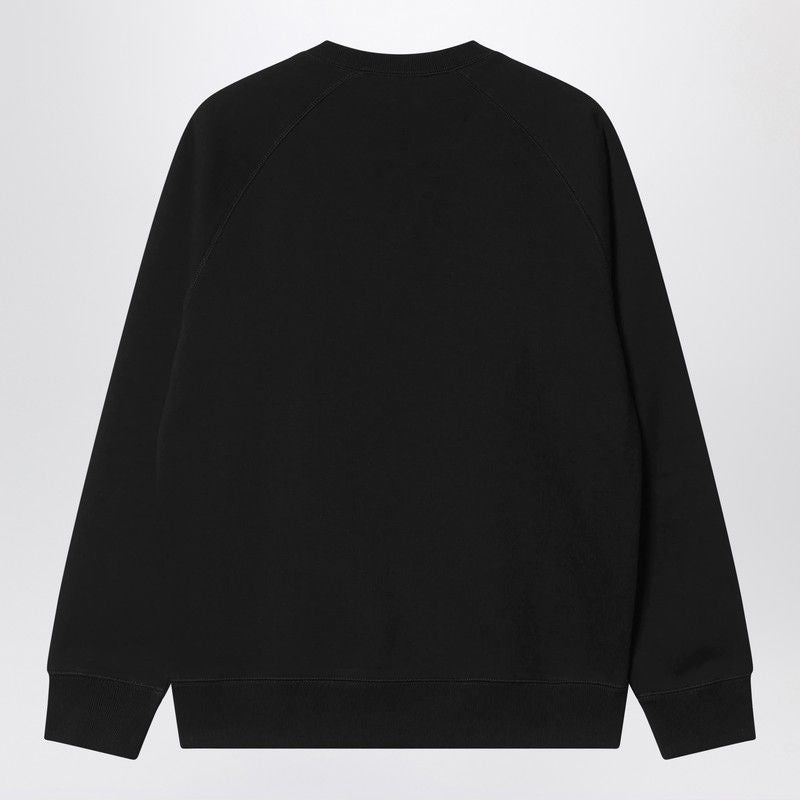 CARHARTT WIP Cotton Blend Crew Neck Sweatshirt with Raglan Sleeves - Men