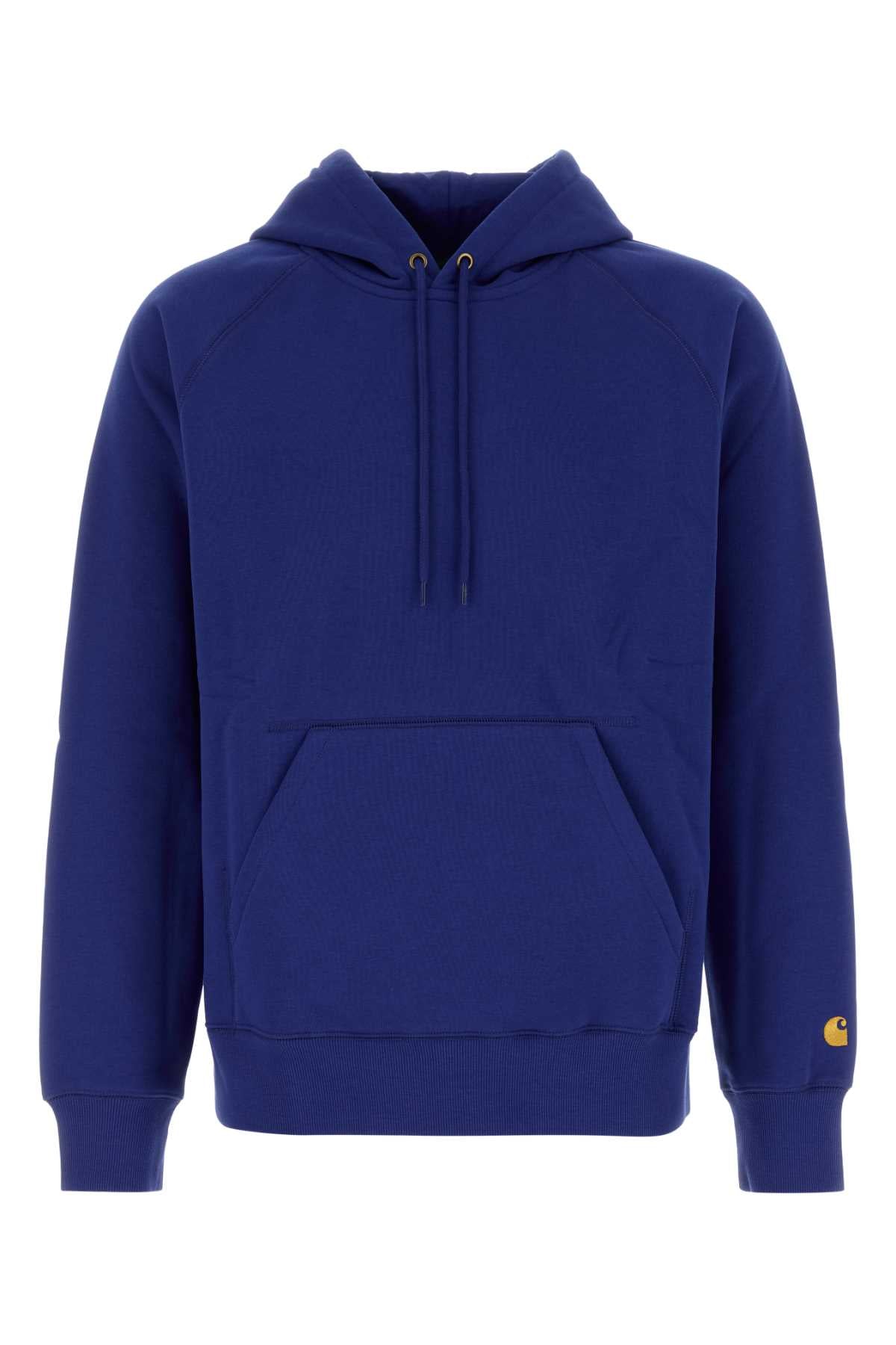 CARHARTT WIP Men's Cotton Blend Hooded Chase Sweatshirt