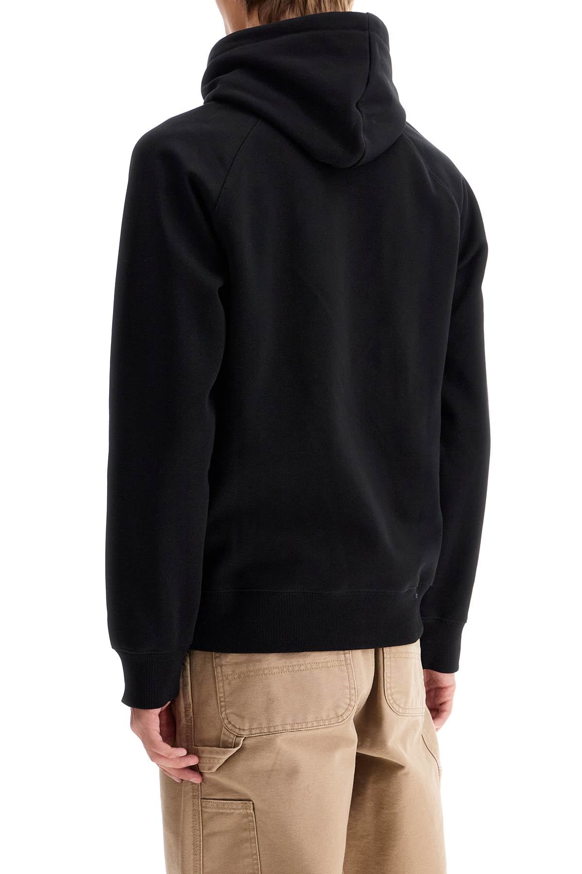 CARHARTT WIP Men's Cotton Blend Hooded Chase Sweatshirt