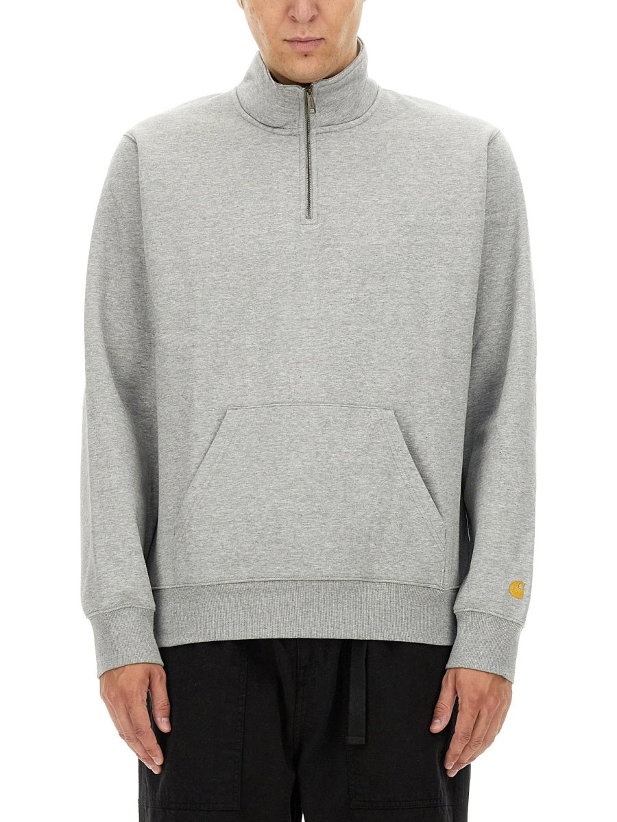 CARHARTT WIP Half Zipper Sweatshirt - Size L