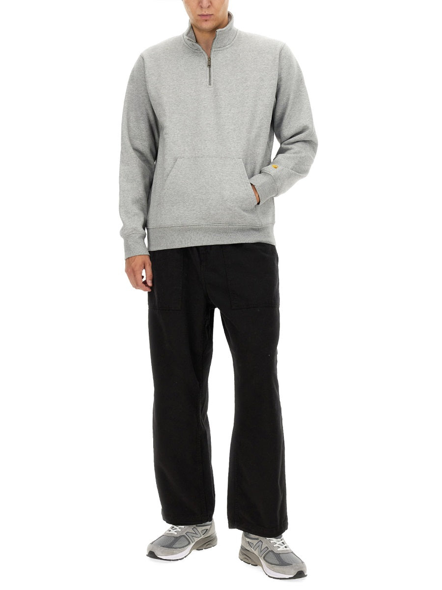 CARHARTT WIP Half Zipper Sweatshirt - Size L