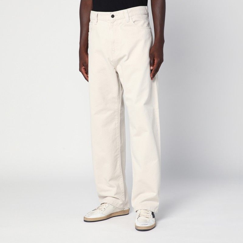CARHARTT WIP Men's Wide Tapered Leg Cotton Twill Trousers