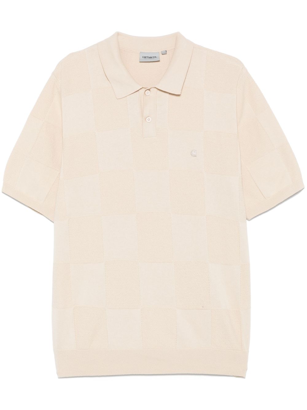 CARHARTT WIP Men's Mini Checker Polo Shirt