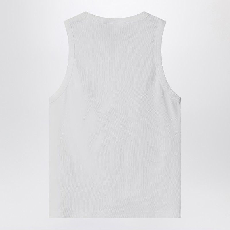CARHARTT WIP Slim Fit Ribbed Tank Top with Crossover Back