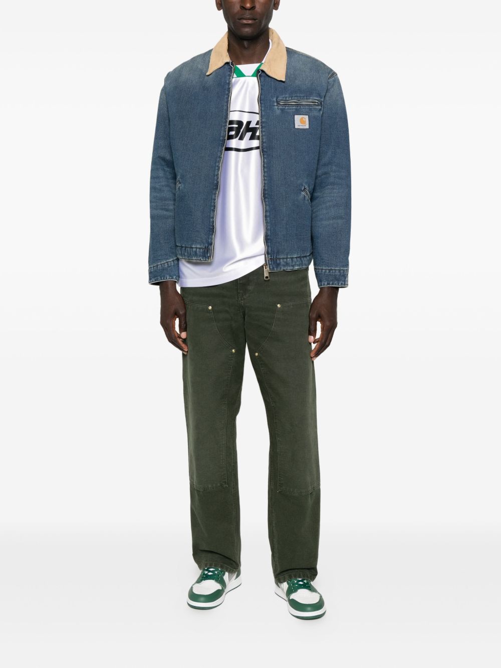 CARHARTT WIP Double Knee Organic Cotton Trousers for Men