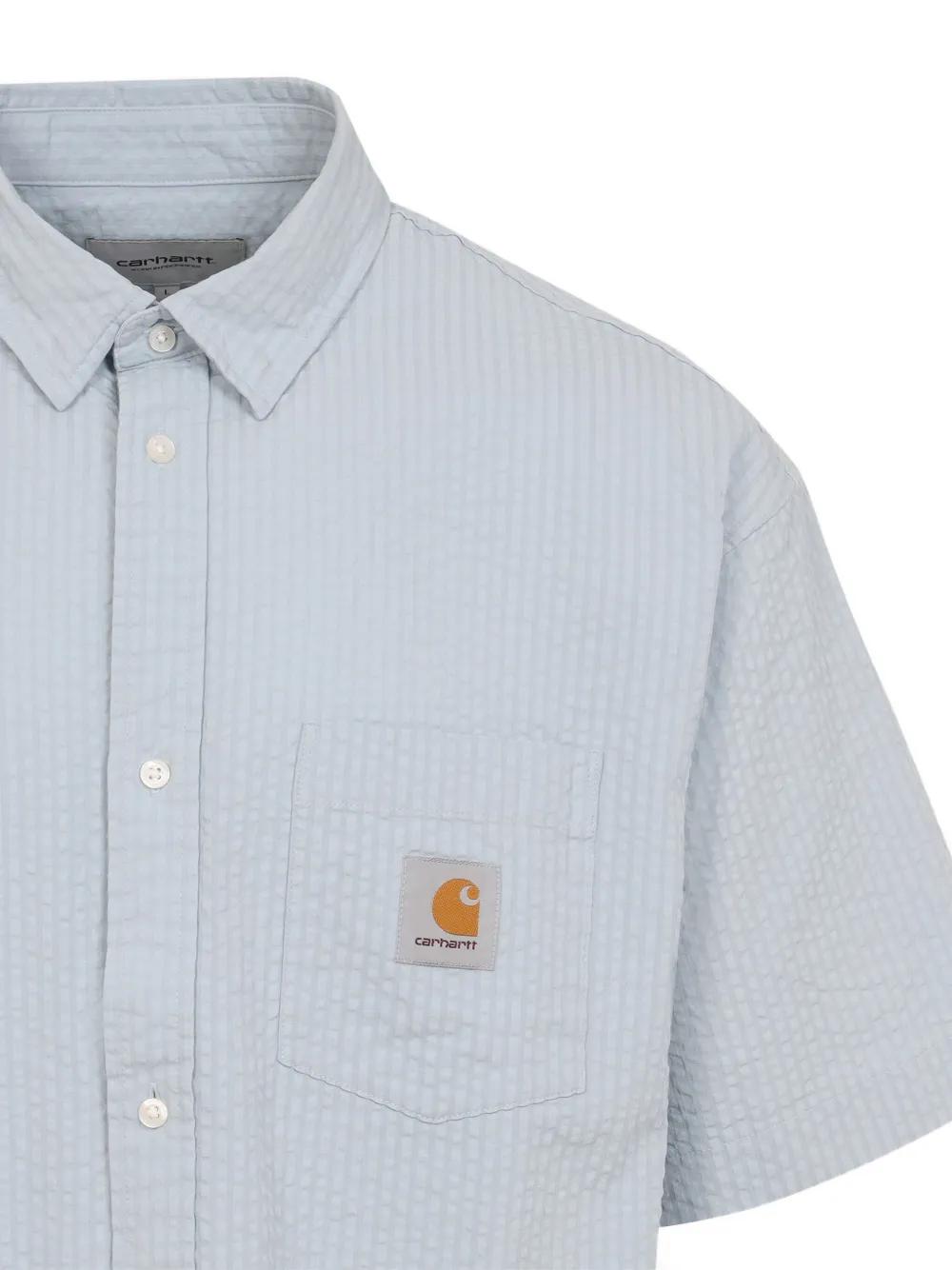 CARHARTT WIP Seersucker Short Sleeve Shirt
