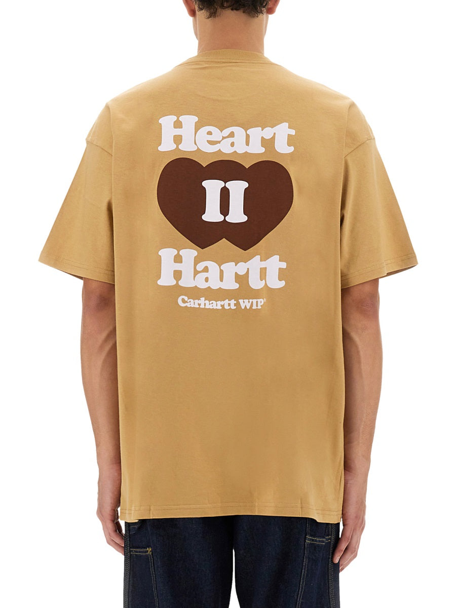 CARHARTT WIP Heart Graphic Short Sleeve T-Shirt