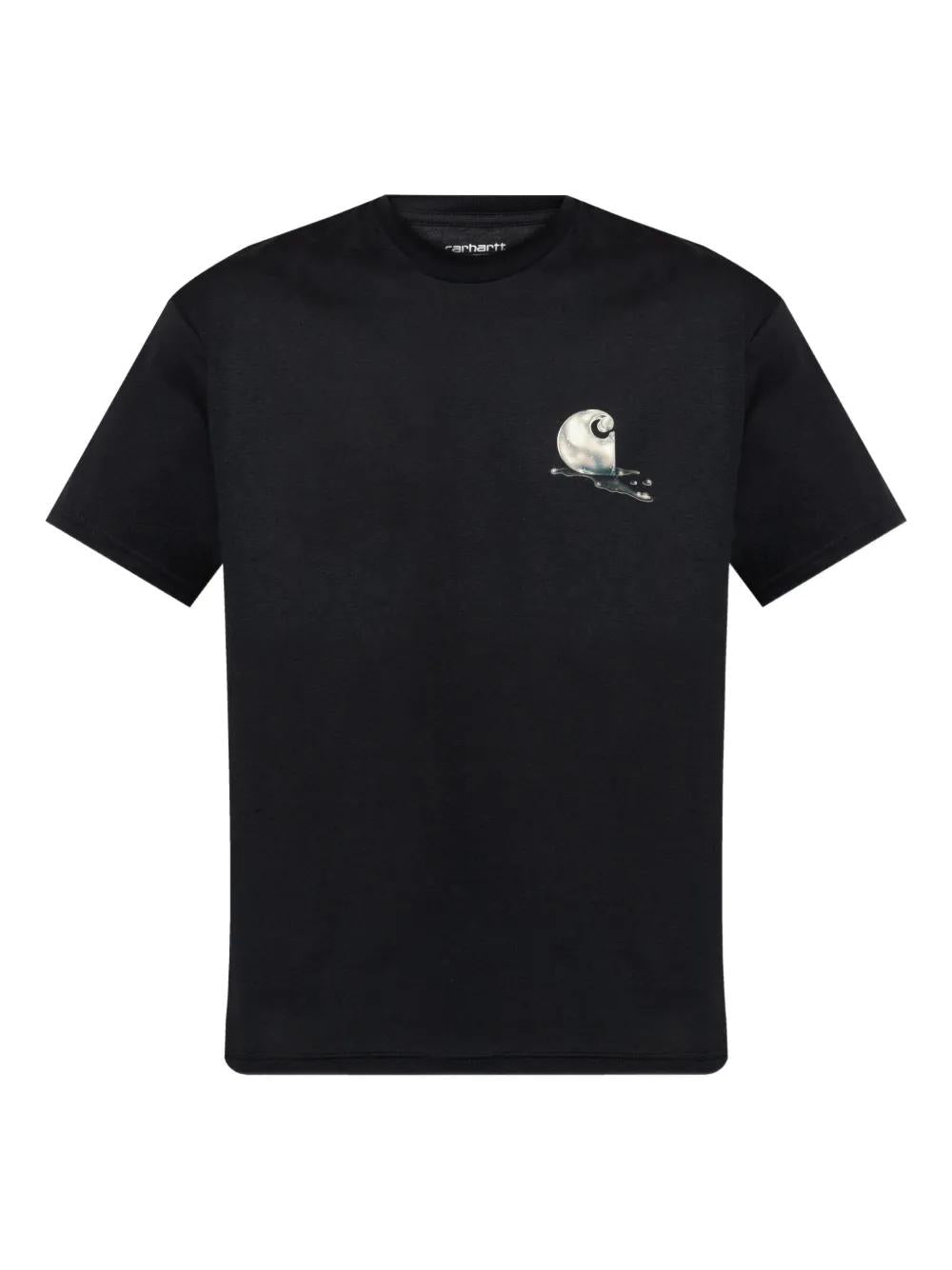 CARHARTT WIP Short Sleeve Martini Print Organic Cotton T-Shirt
