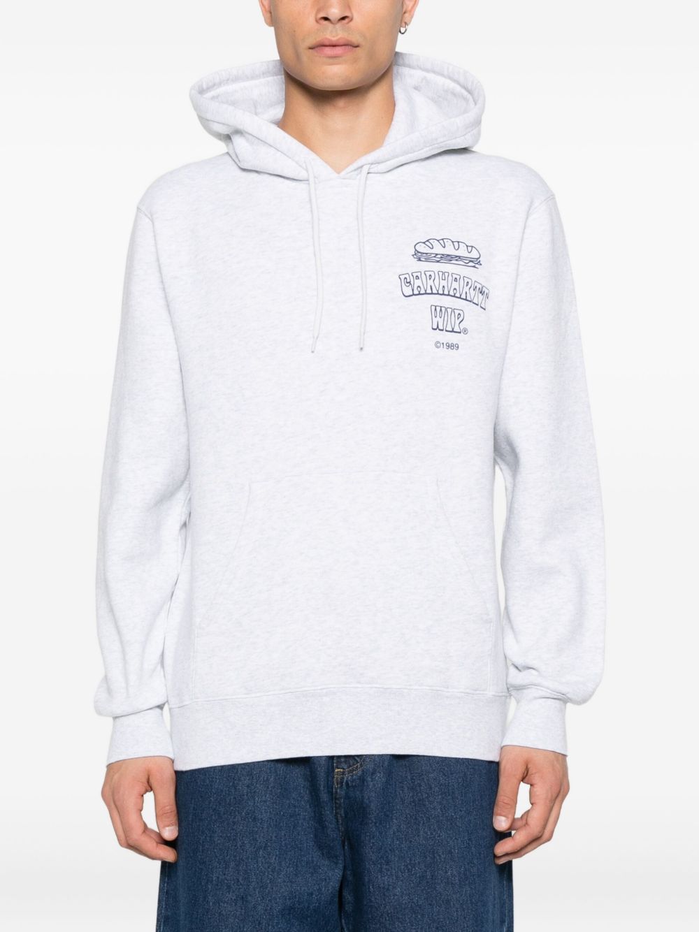 CARHARTT WIP Cotton Logo Hoodie for Men - FW25