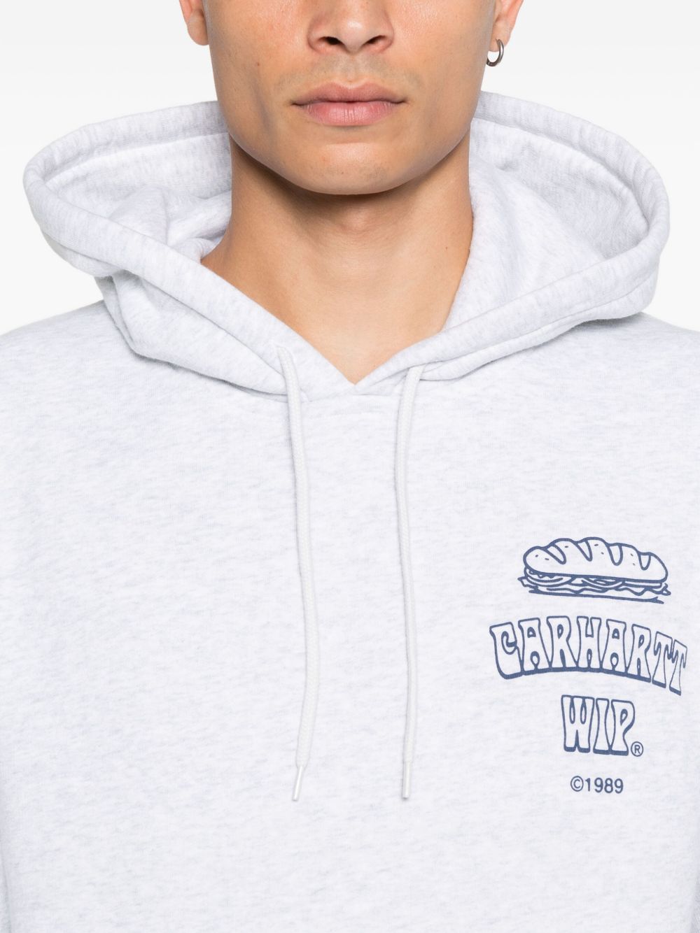 CARHARTT WIP Cotton Logo Hoodie for Men - FW25