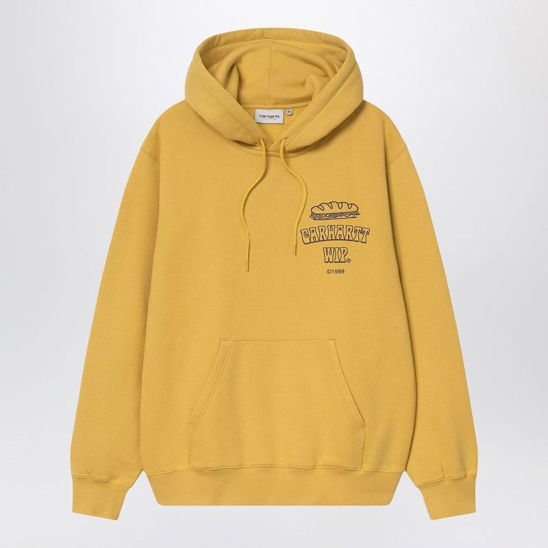 CARHARTT WIP Men's Loose Fit Graphic Hoodie with Kangaroo Pocket