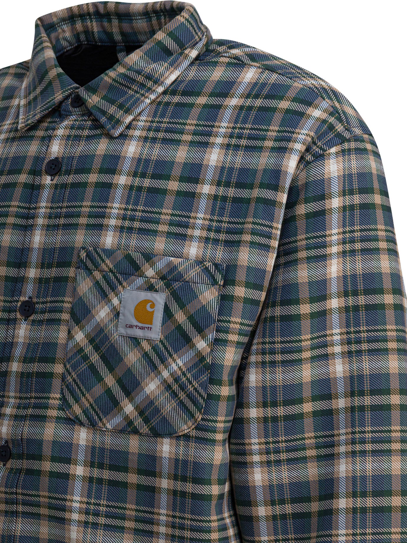 CARHARTT WIP Oversized Fit Check Overshirt Jacket