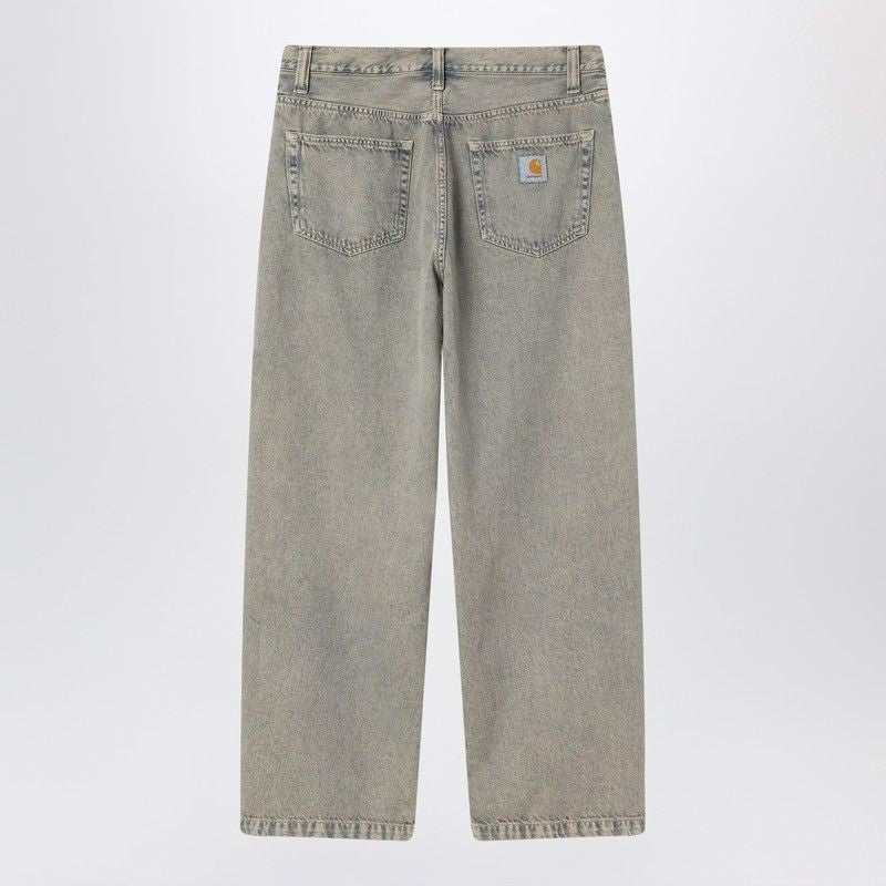 CARHARTT WIP Men's Loose Fit Tapered Pants with Five-Pocket Design