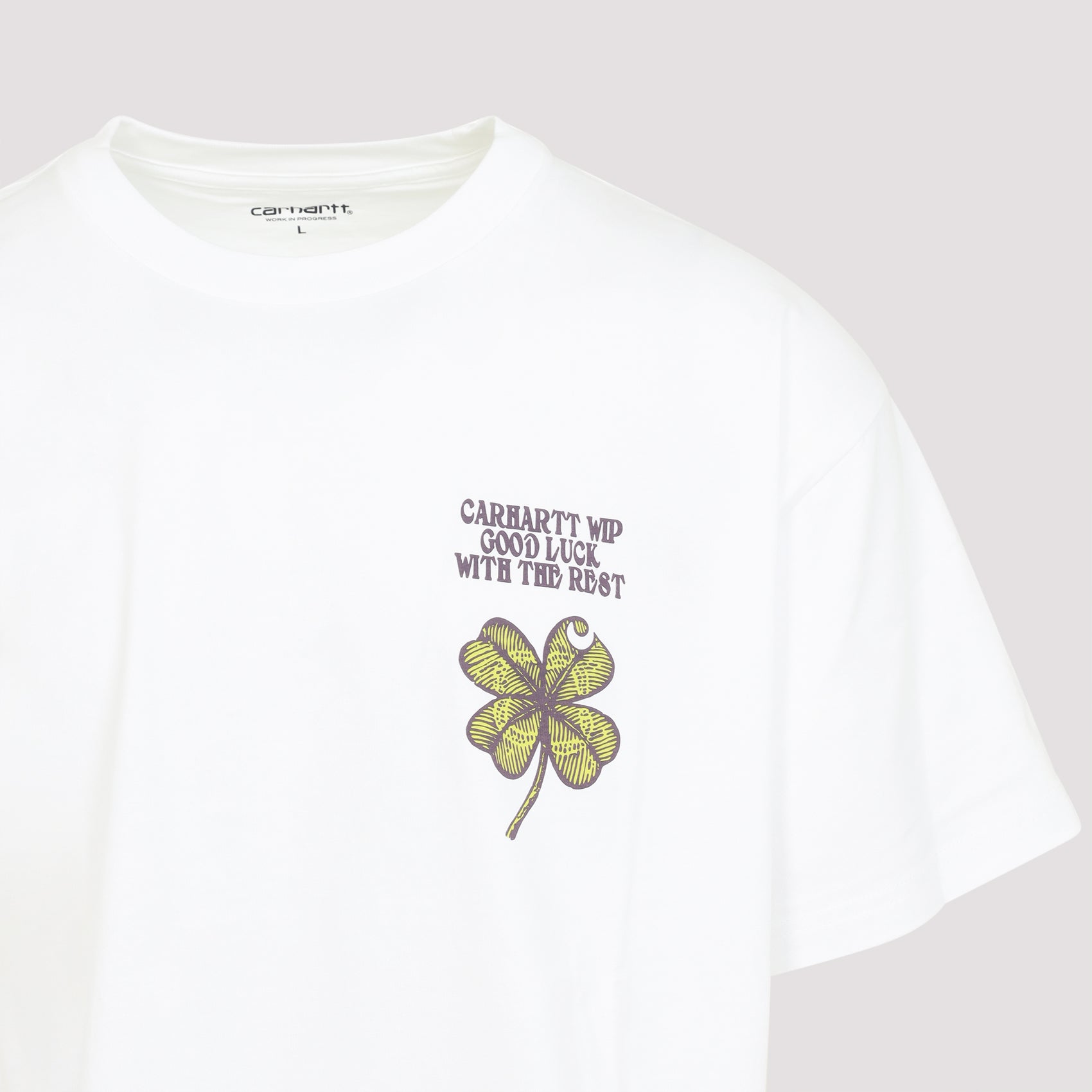 CARHARTT WIP Men's Short Sleeve Clover Cotton T-Shirt