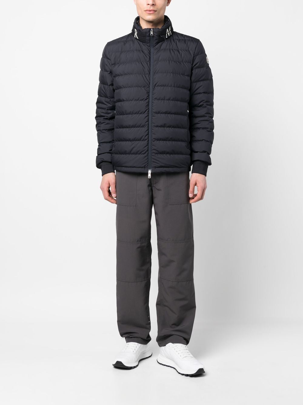 MONCLER Luxurious Padded Mini Jacket for Men