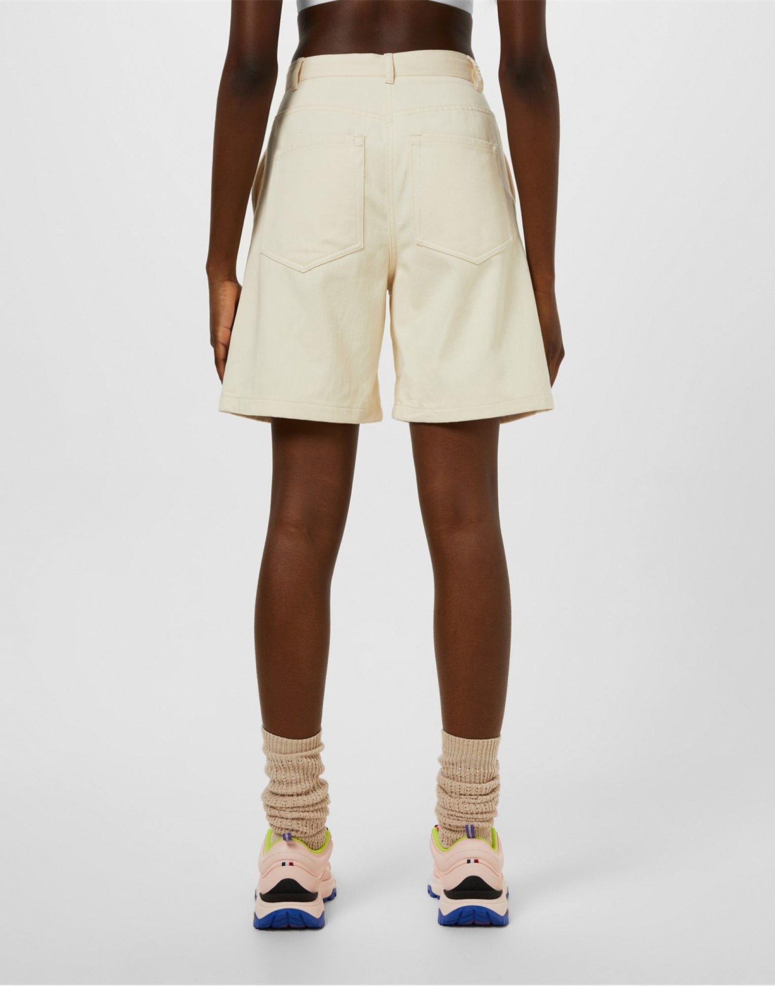 MONCLER Knee-Length Drawstring-Waist Shorts for Women