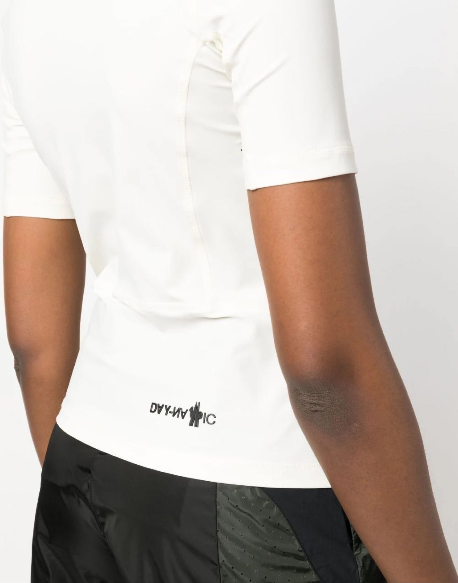 MONCLER Logo Print Stretch T-Shirt for Women