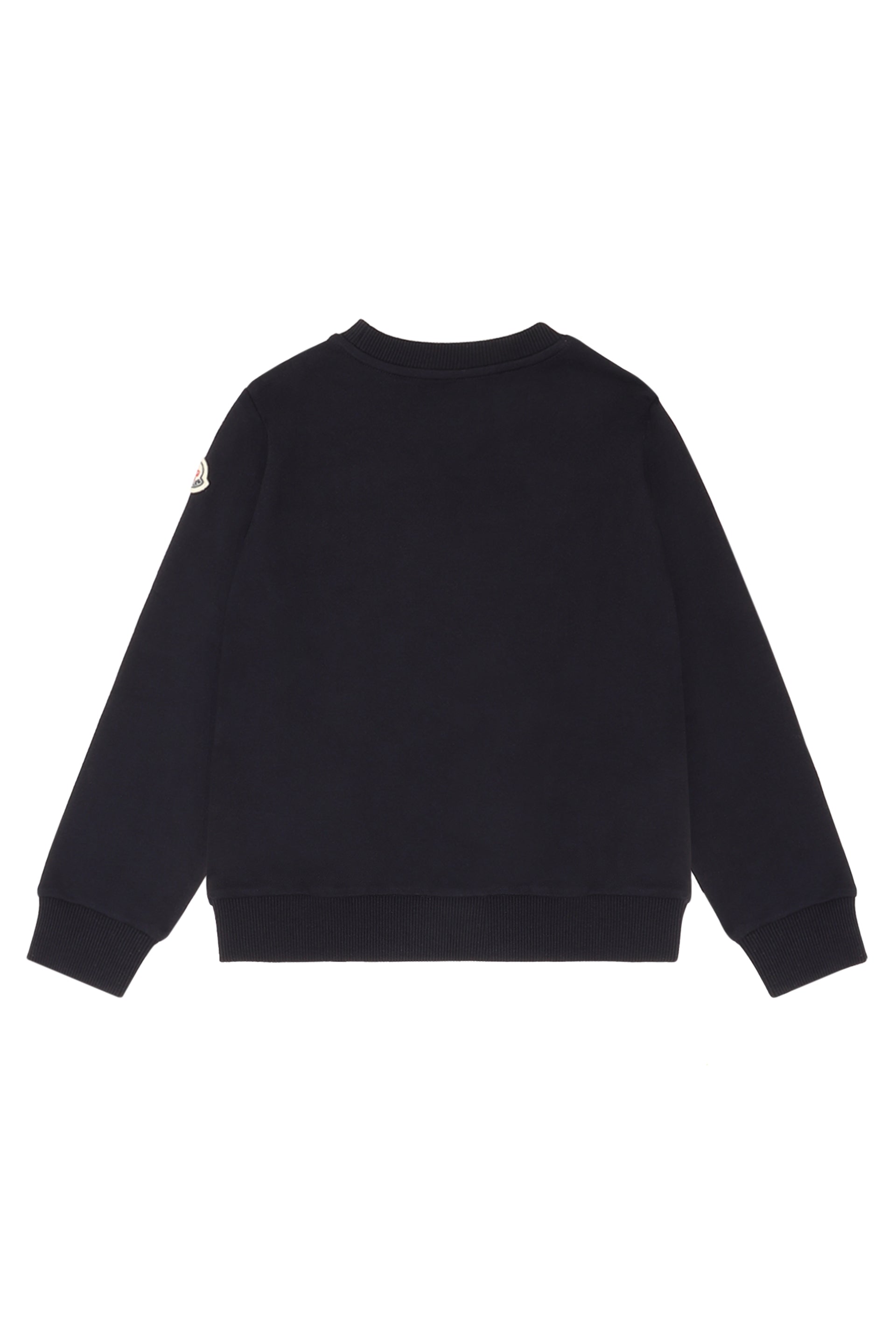 MONCLER KIDS Logo Detail Mini Cotton Sweatshirt for Boys