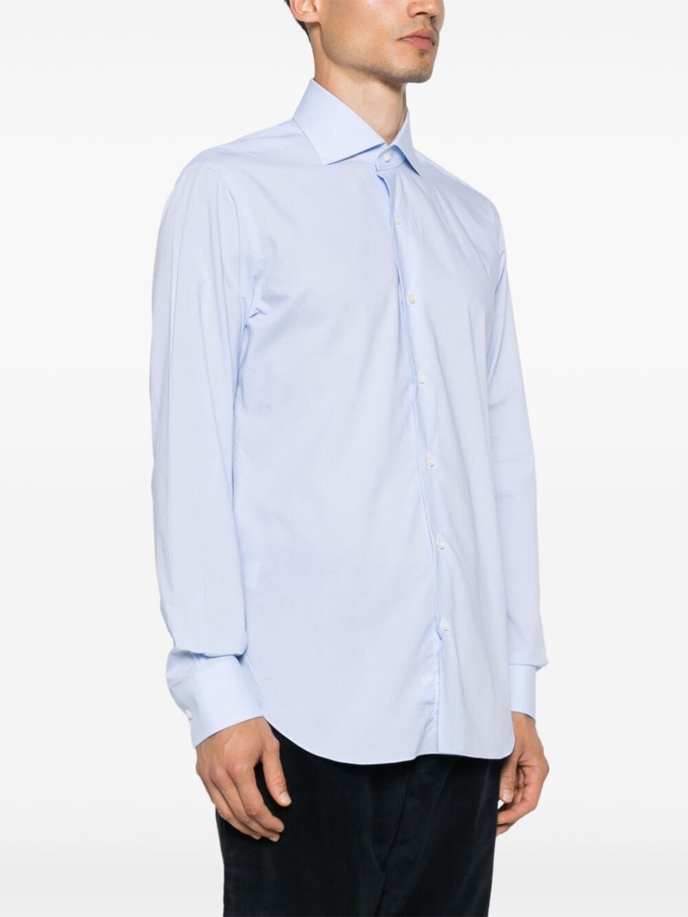 BARBA Napoli Modern Neck Shirt for Men - FW24 Collection