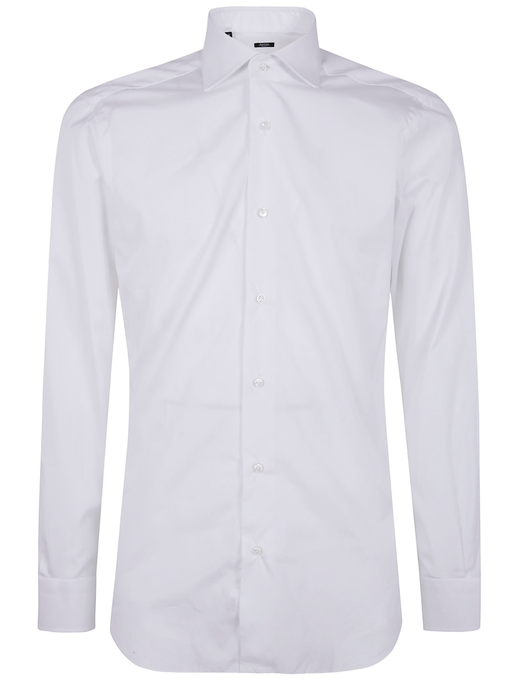 BARBA Napoli Crossover Popeline Shirt - Men's Classic Fit