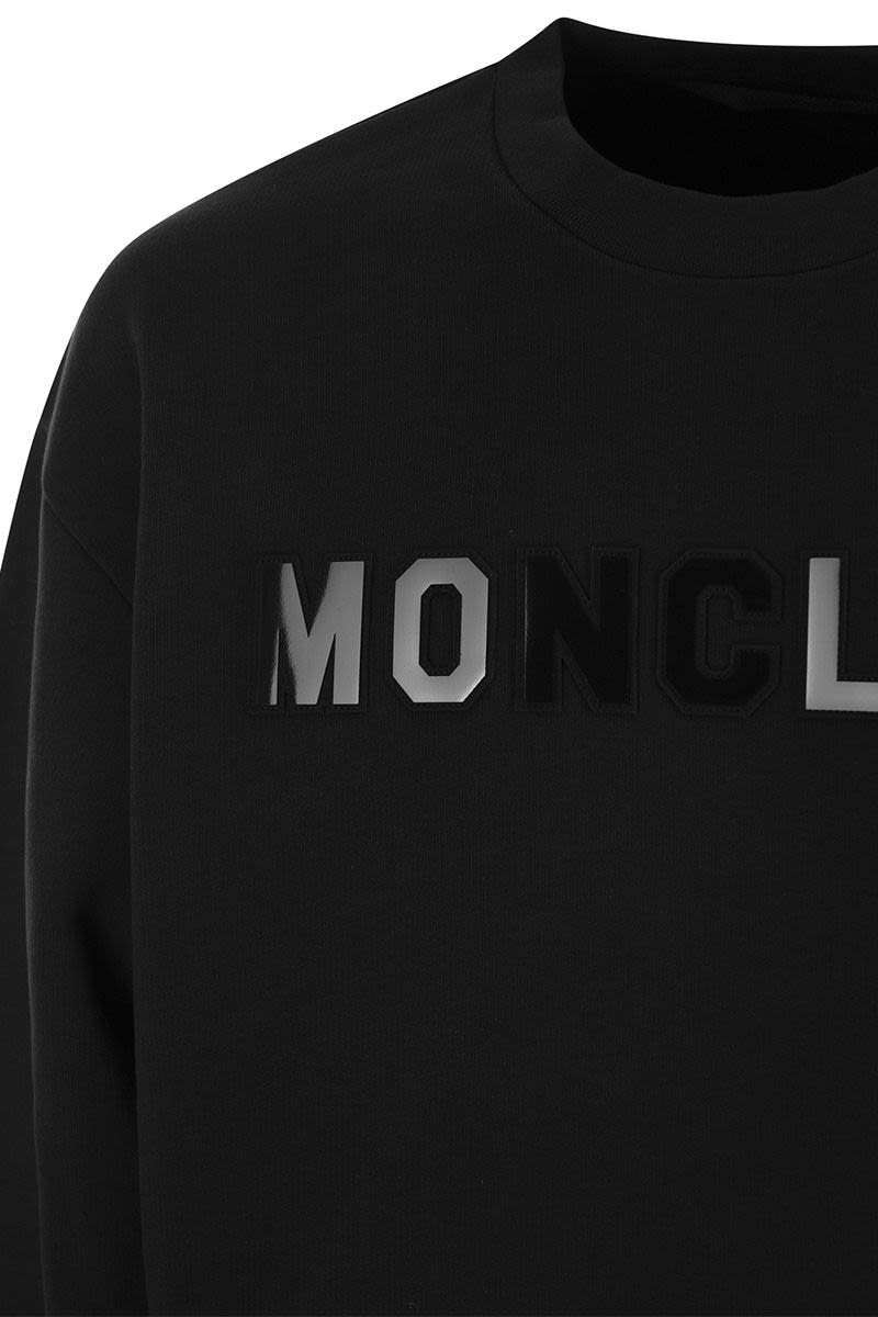 MONCLER Oversized Logoed Sweatshirt for Men