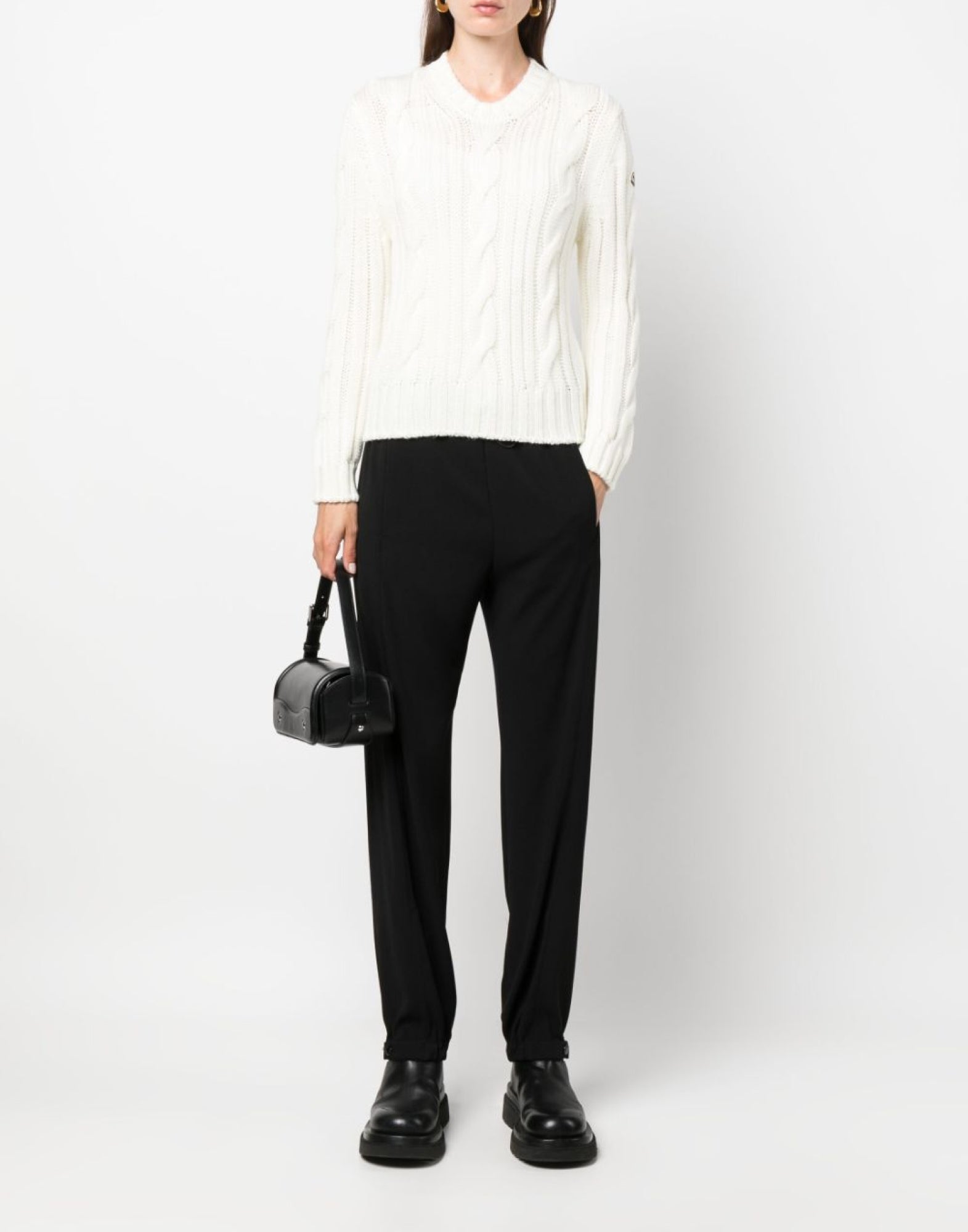 MONCLER Satin Jogging Pants for Women