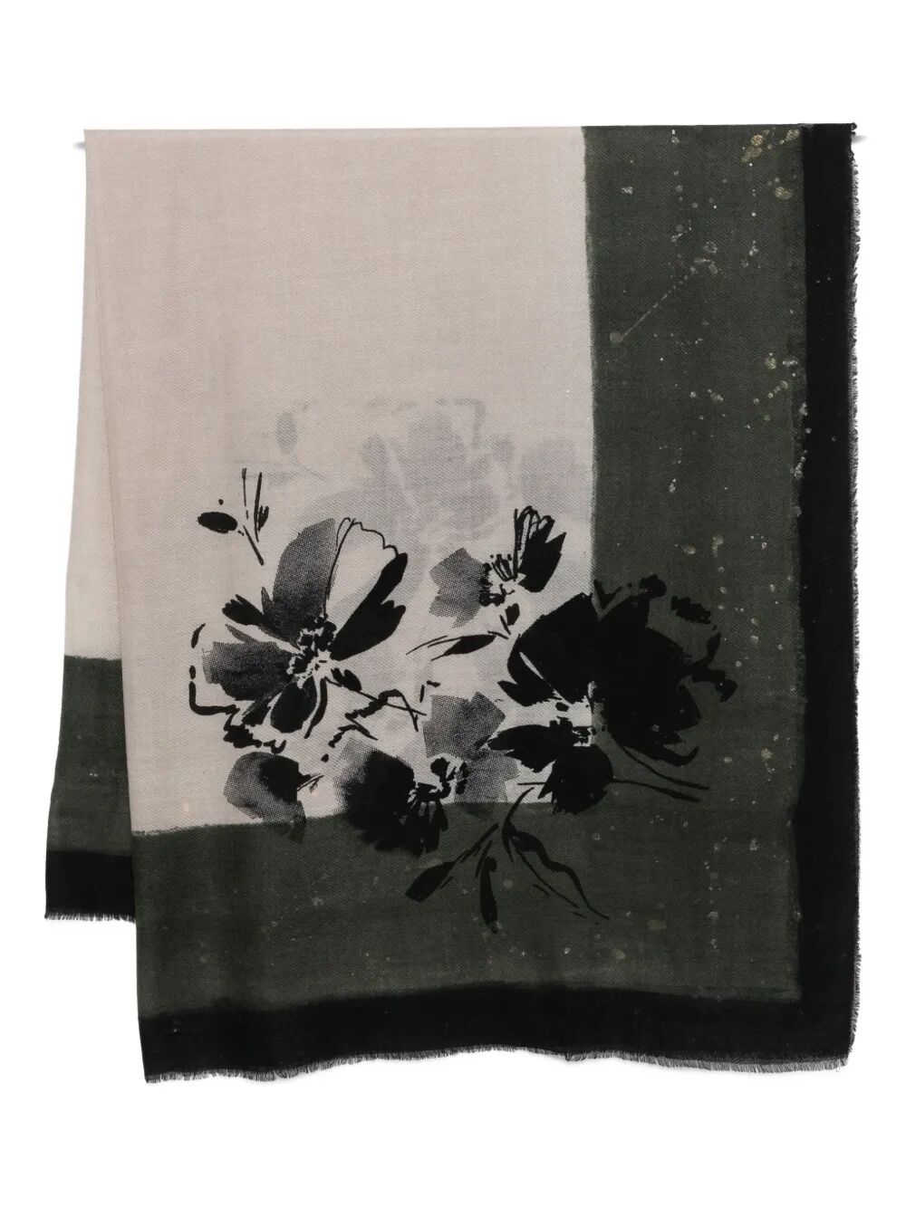 FALIERO SARTI Floral Wool & Cashmere Scarf for Women