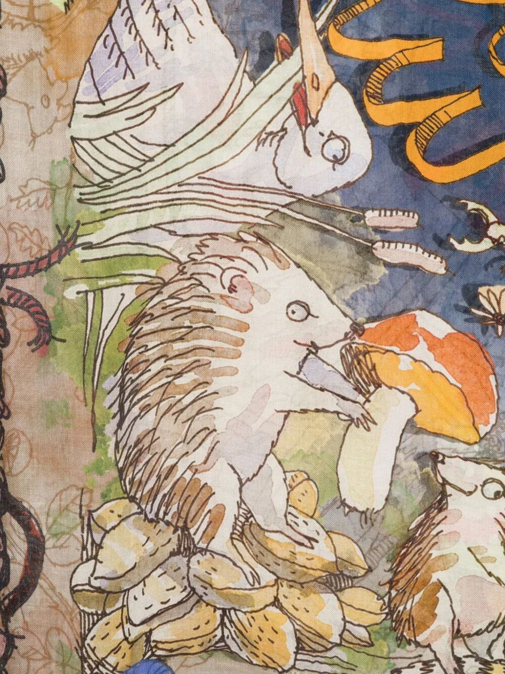 FALIERO SARTI Seasons Stole in Collaboration with Paolo Fiume - Women's Fashion Accessory