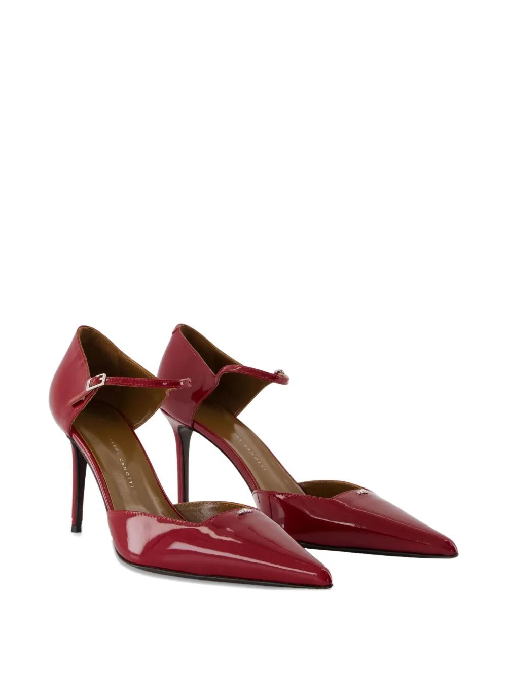 GIUSEPPE ZANOTTI 90MM Raquel Grezzo Mini Heels