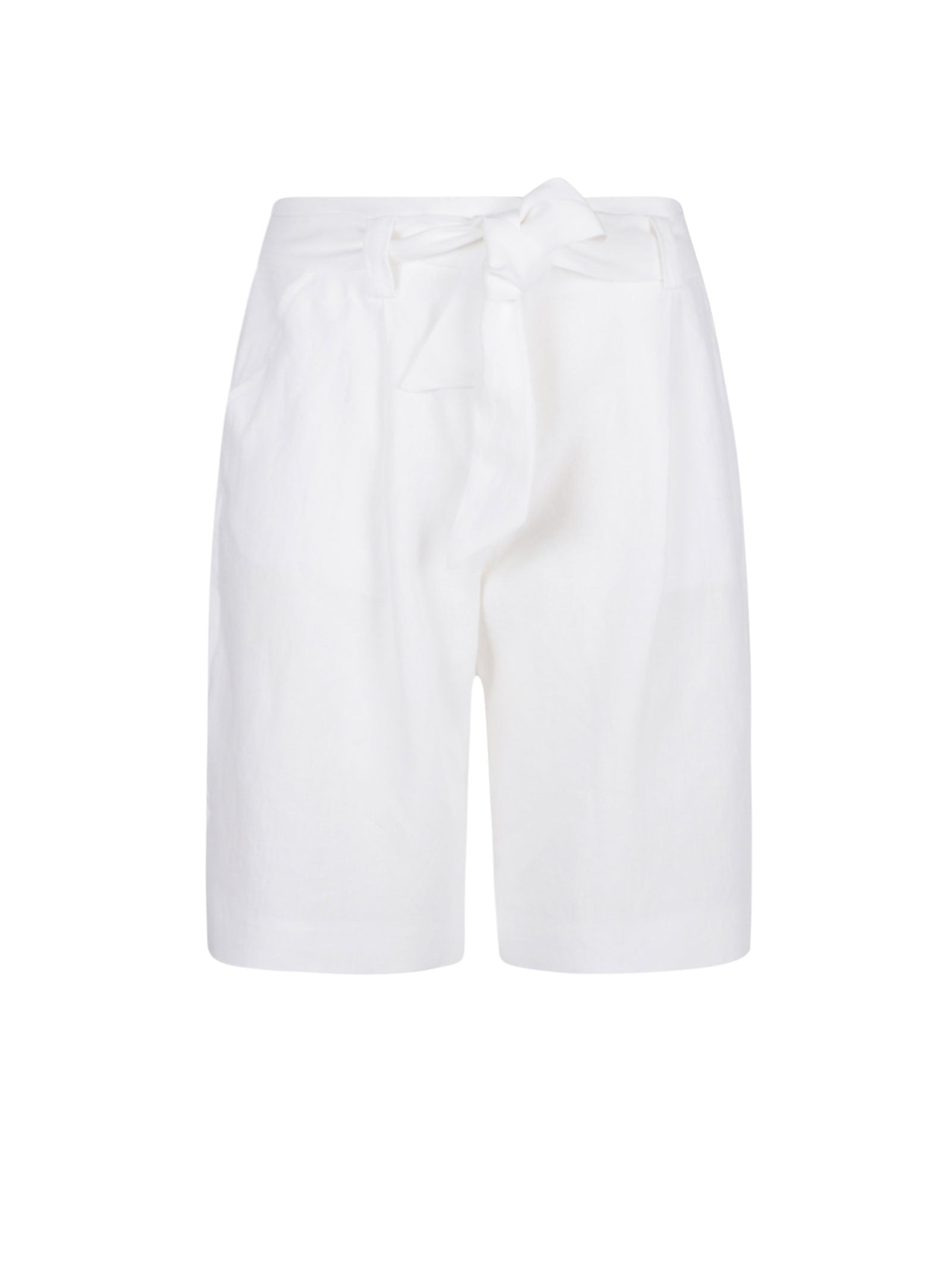 ELEVENTY Linen Bermuda Shorts for Women - SS24
