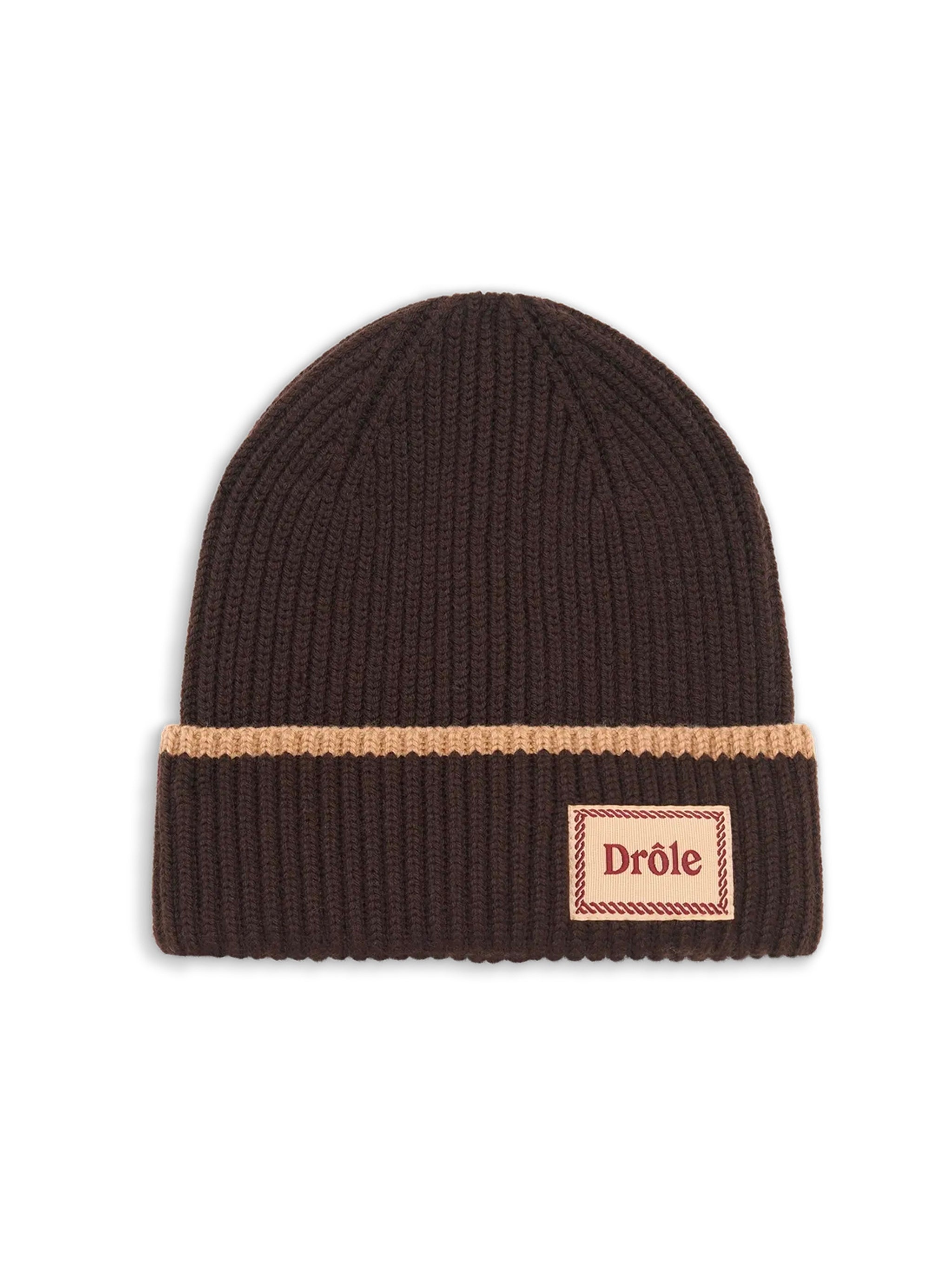 DRÔLE DE MONSIEUR Men's Cozy Merino Wool Beanie