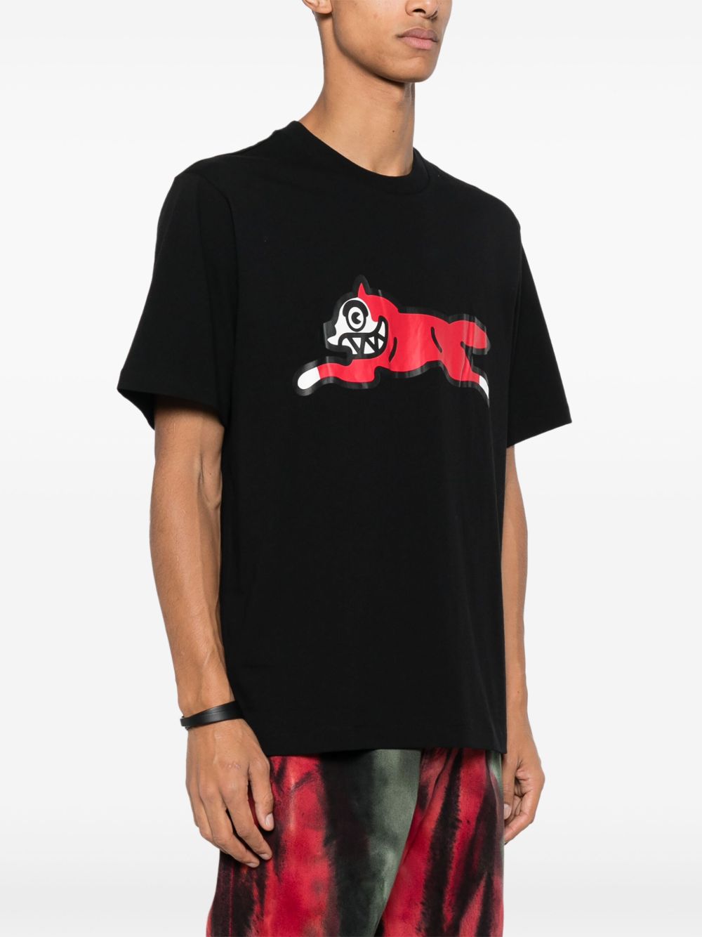 BILLIONAIRE BOYS CLUB Running Dog Cotton T-Shirt