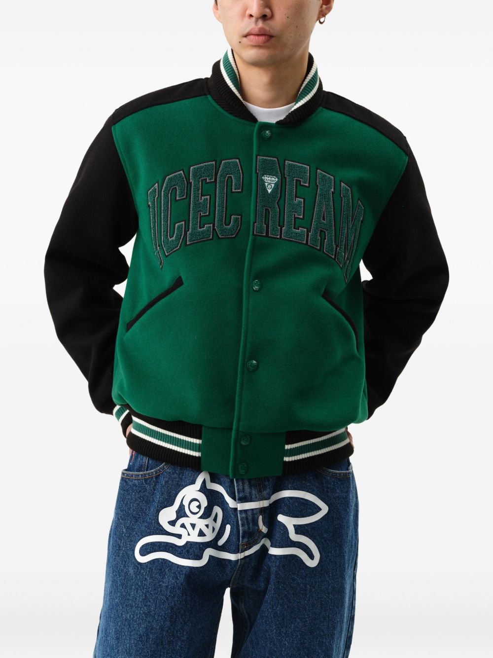 BILLIONAIRE BOYS CLUB Men's College Varsity Jacket