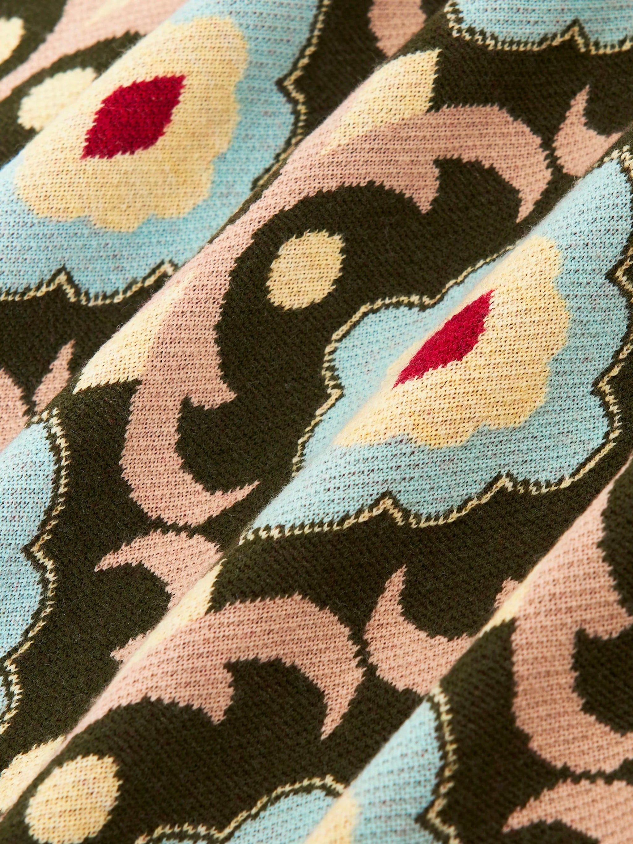 DRÔLE DE MONSIEUR Men's Tapestry Cardigan - Size M