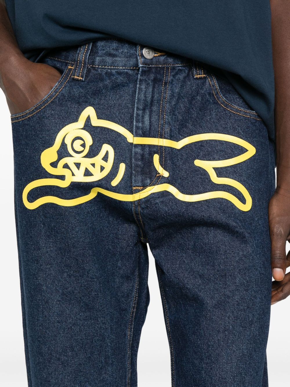 Billionaire Boys Club Running Dog Denim Jeans for Men - Straight Leg