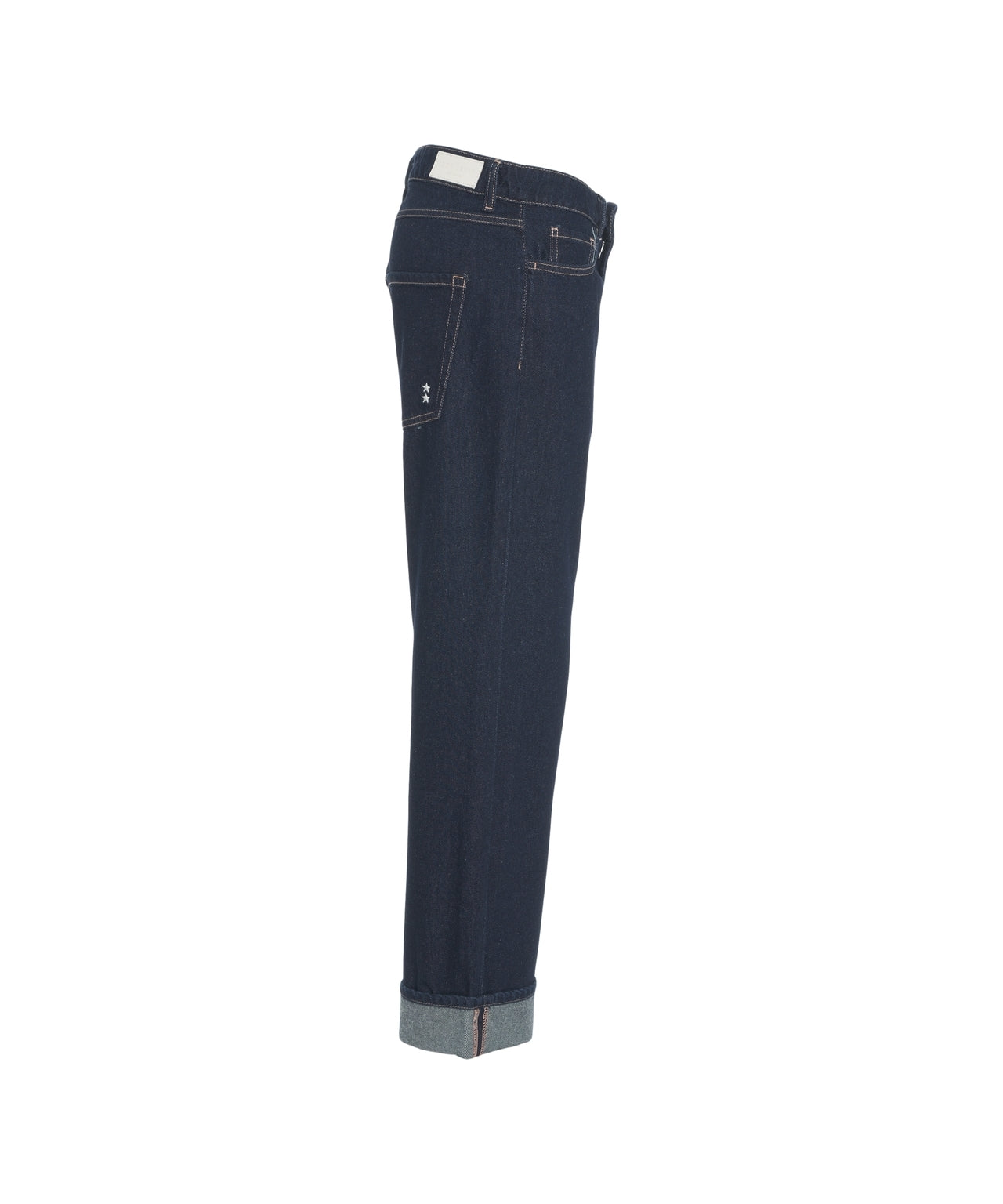 ICON DENIM Women's Mini Denim Jeans with Rolled Hems