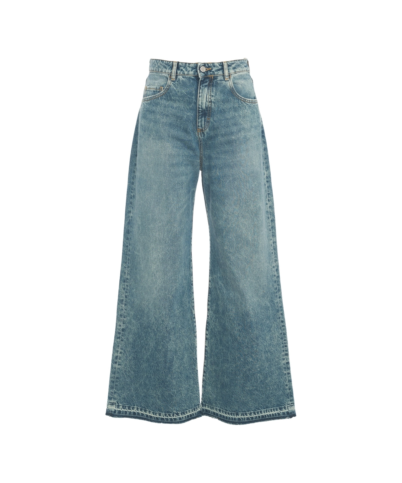 ICON DENIM Wide Leg High-Waisted Jeans 'Debby'