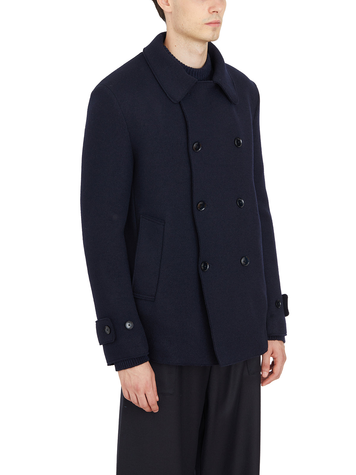 BARENA Double-Breasted Wool Jacket Size 50