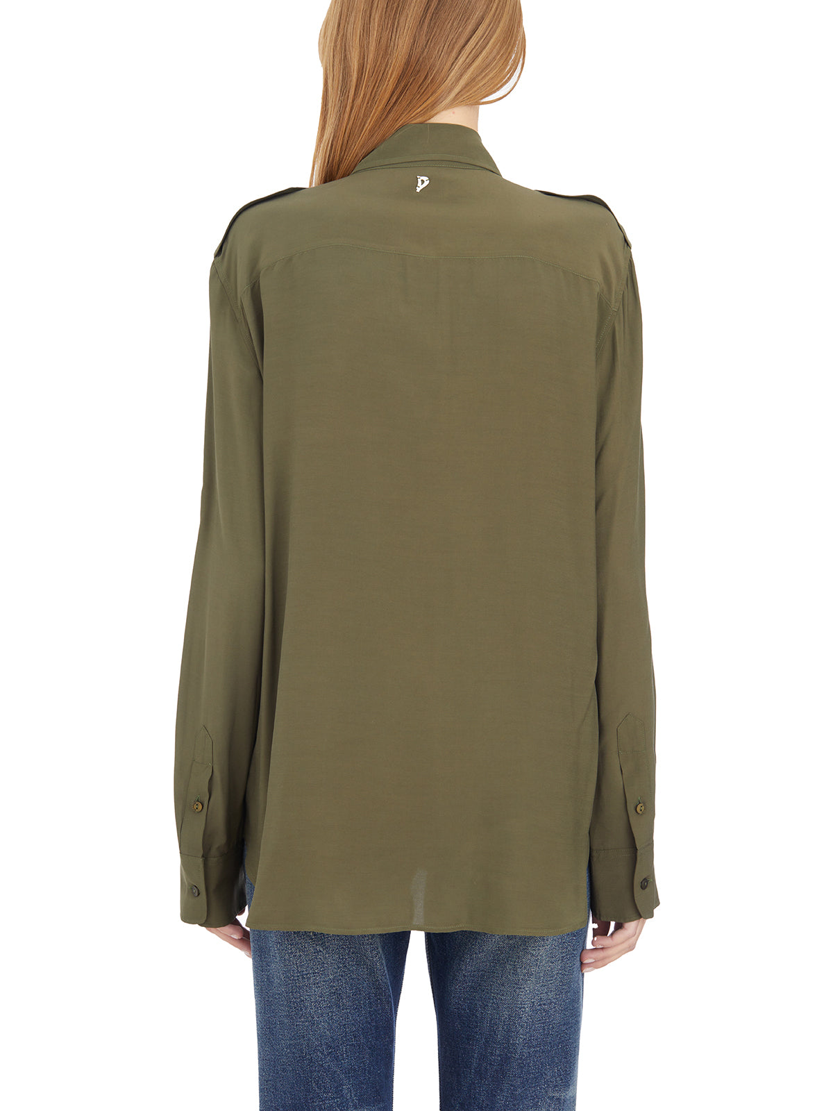 DONDUP Chic Women's Shirt with Front Pockets - Size 40