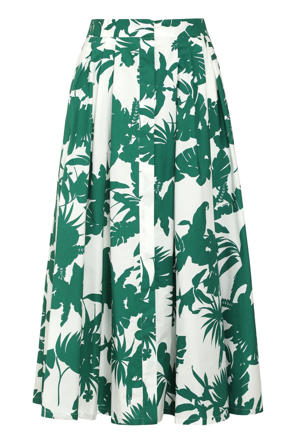 MAX MARA STUDIO Printed Cotton Skirt