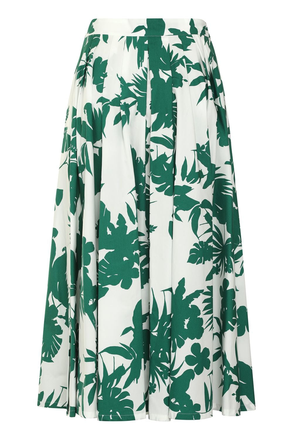 MAX MARA STUDIO Printed Cotton Skirt