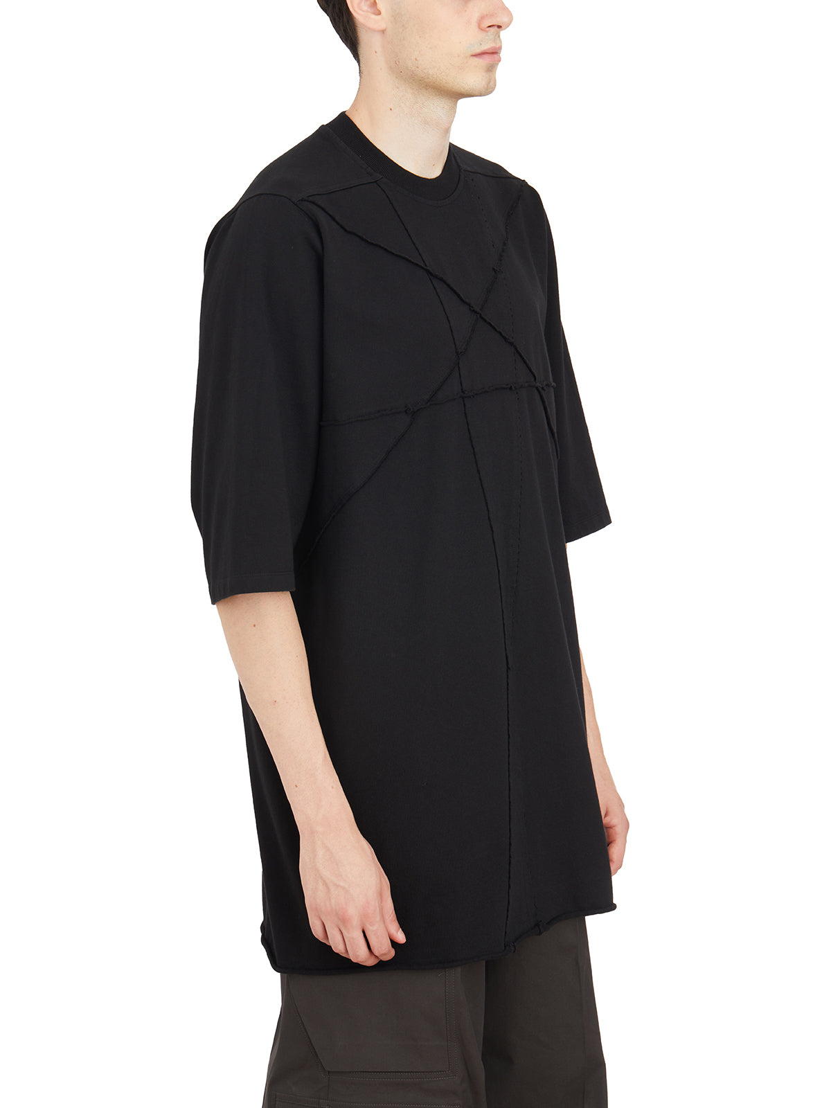 RICK OWENS Oversized Short Sleeve T-Shirt - Size S