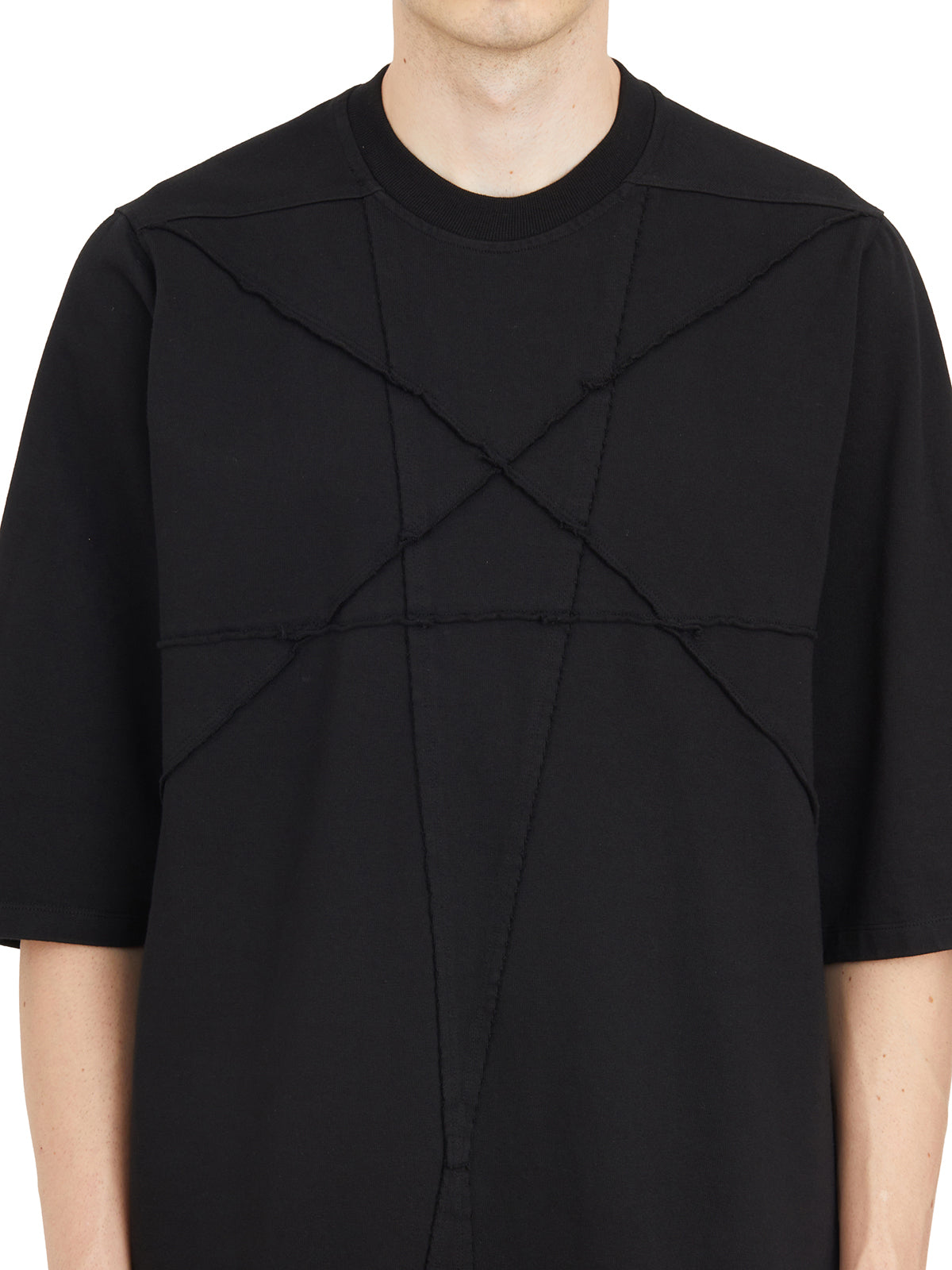 RICK OWENS Oversized Short Sleeve T-Shirt - Size S