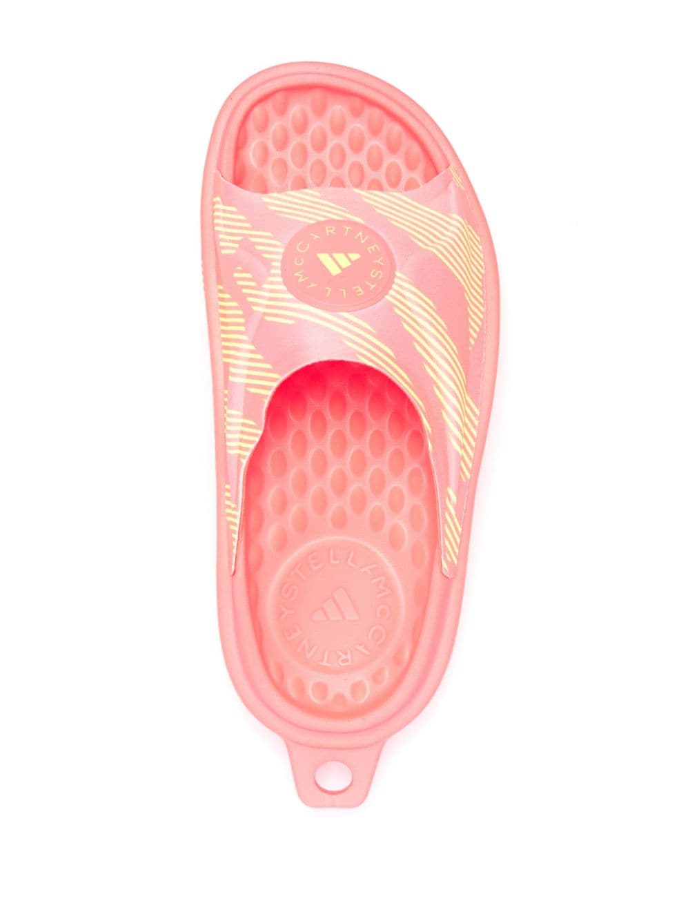 ADIDAS BY STELLA MCCARTNEY Printed Rubber Slide Sandals