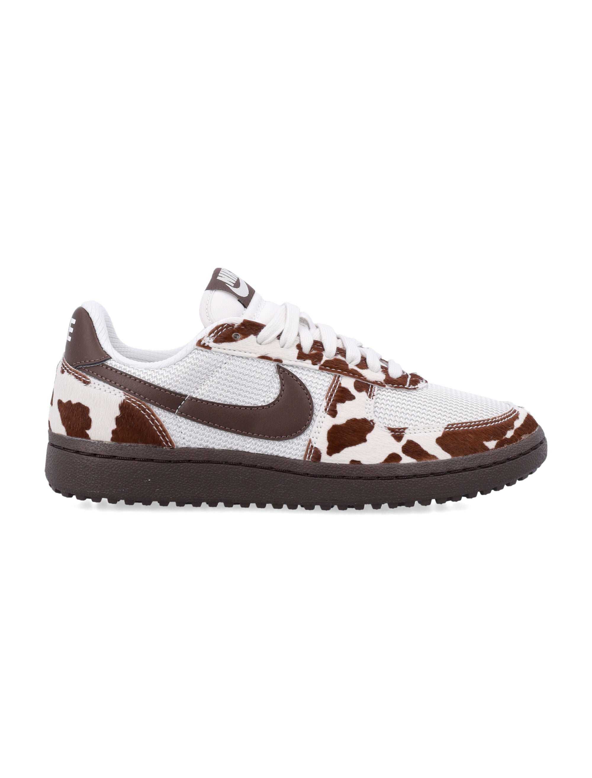 NIKE Women's Sneaker with Faux Fur Leather Overlays