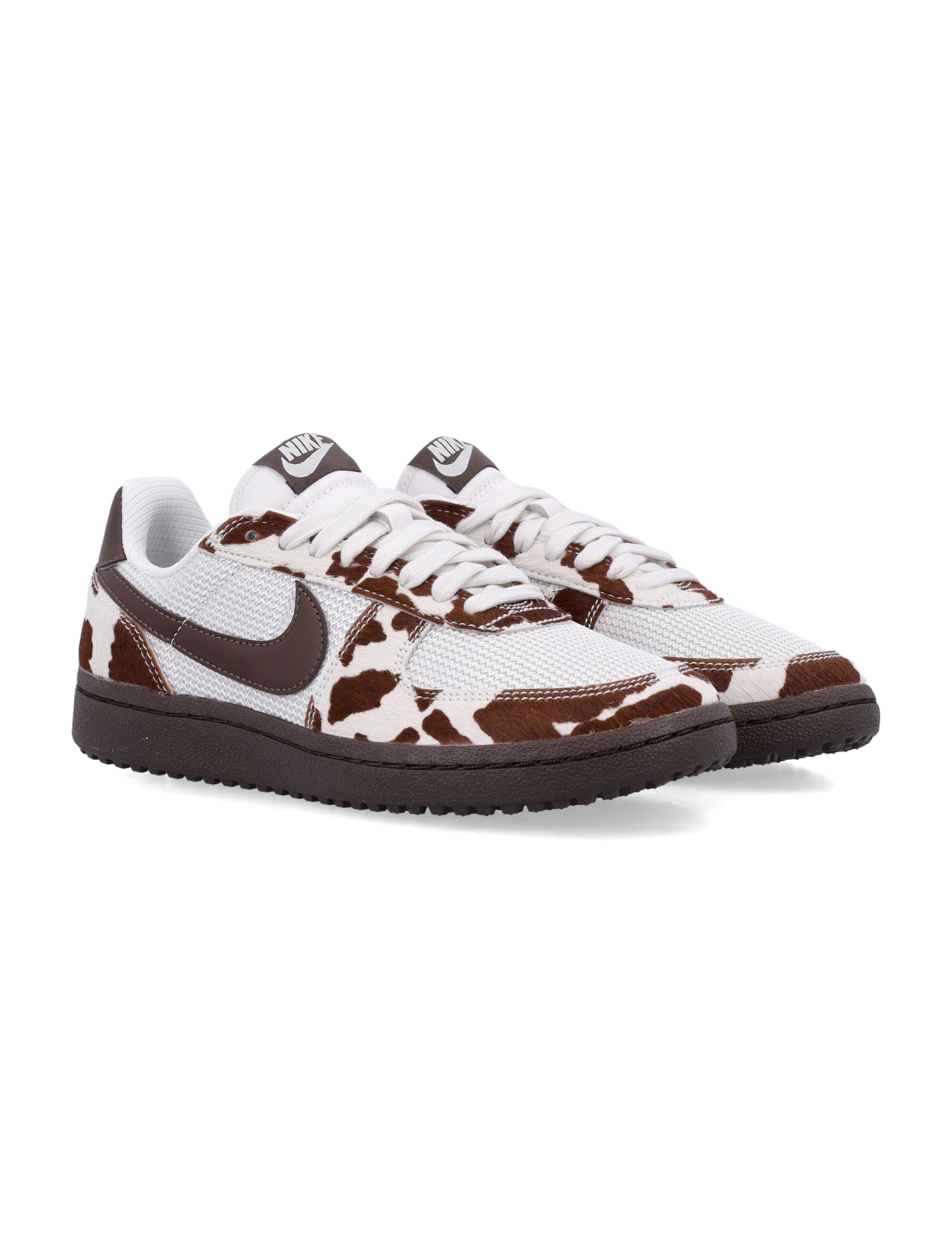 NIKE Women's Sneaker with Faux Fur Leather Overlays