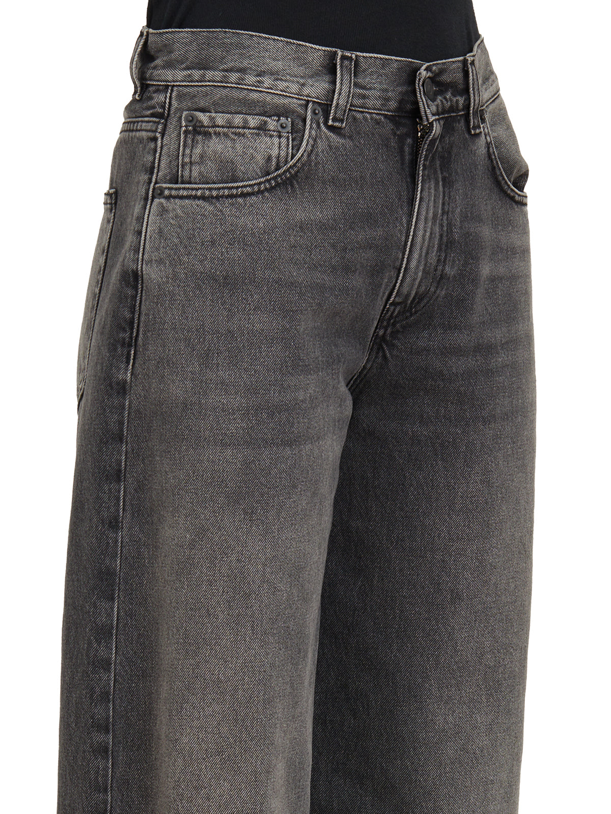 HAIKURE Medium Black Jeans in Size 26 for Women