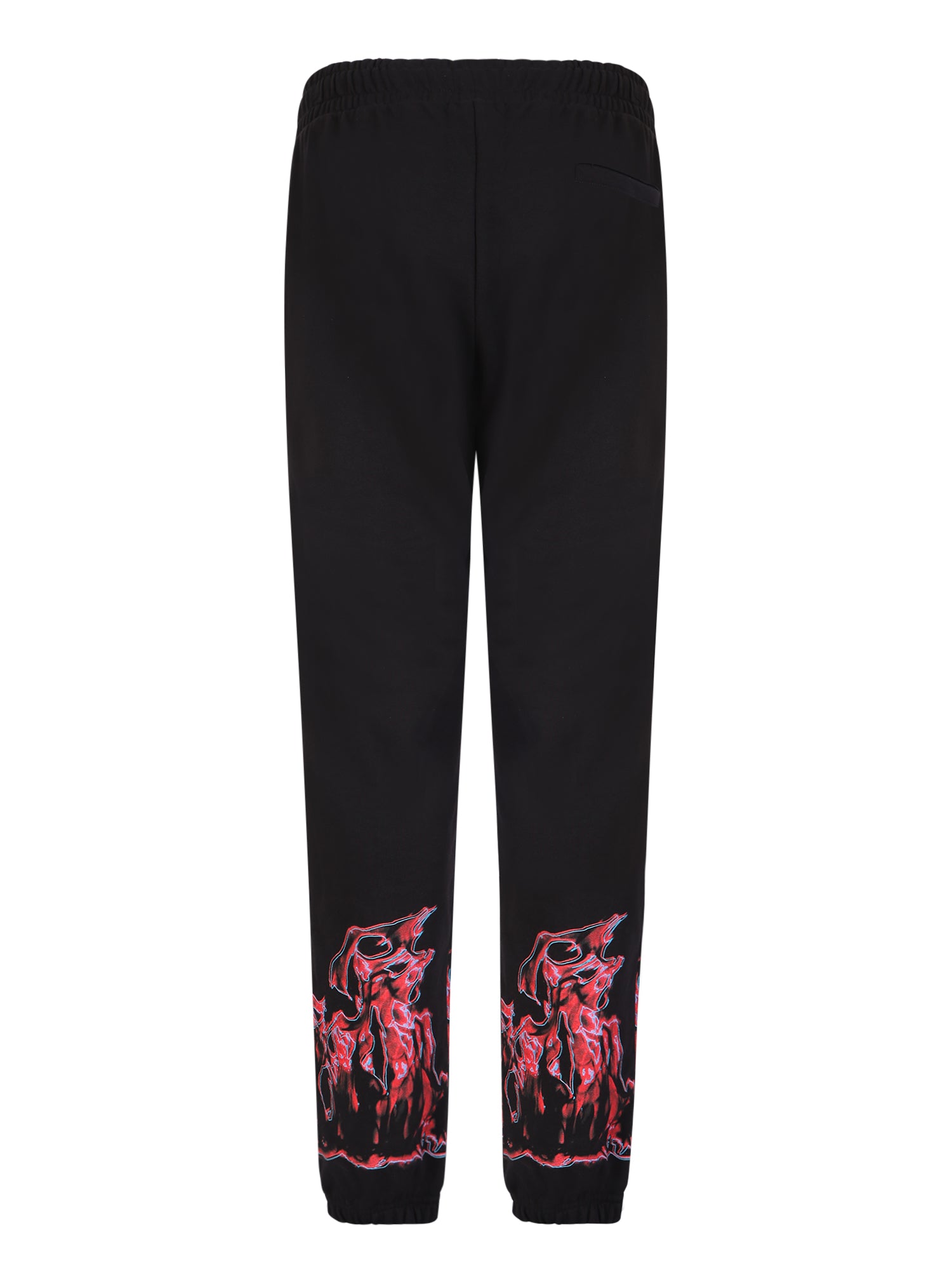 IHS Sporty Graphic Print Trousers for Men
