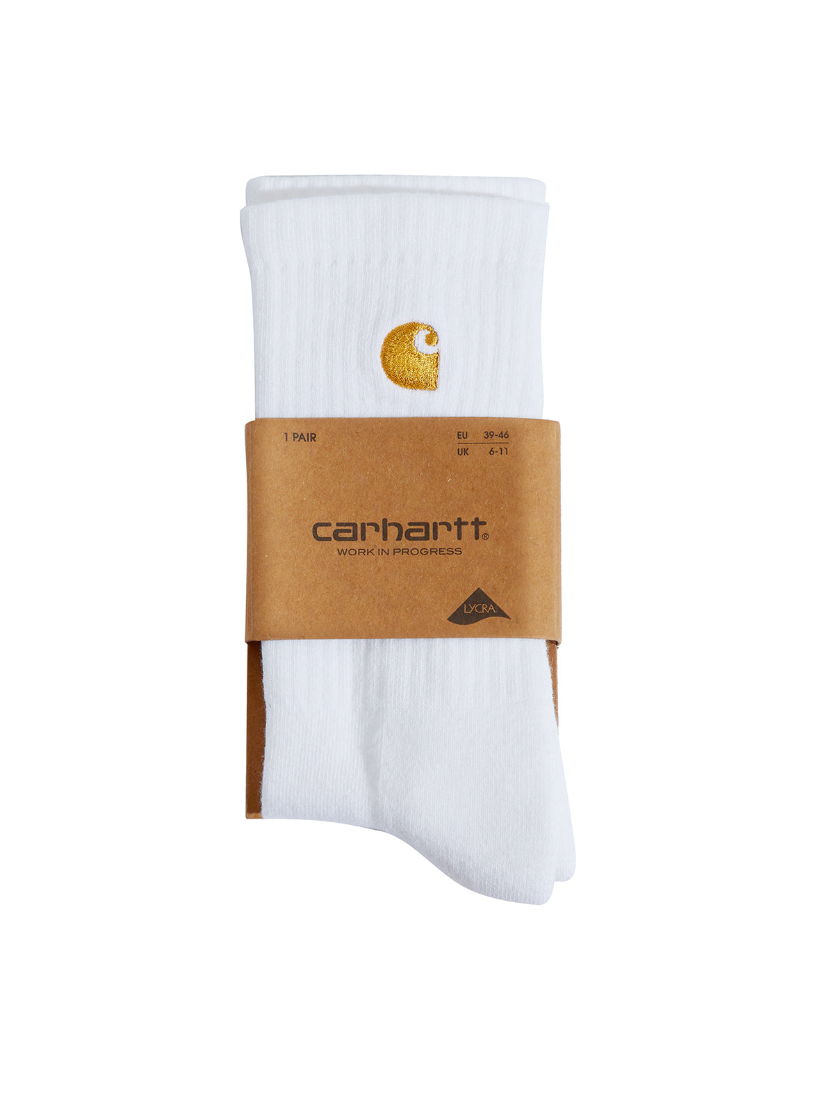CARHARTT WIP Anatomically Shaped Cotton Socks for Men
