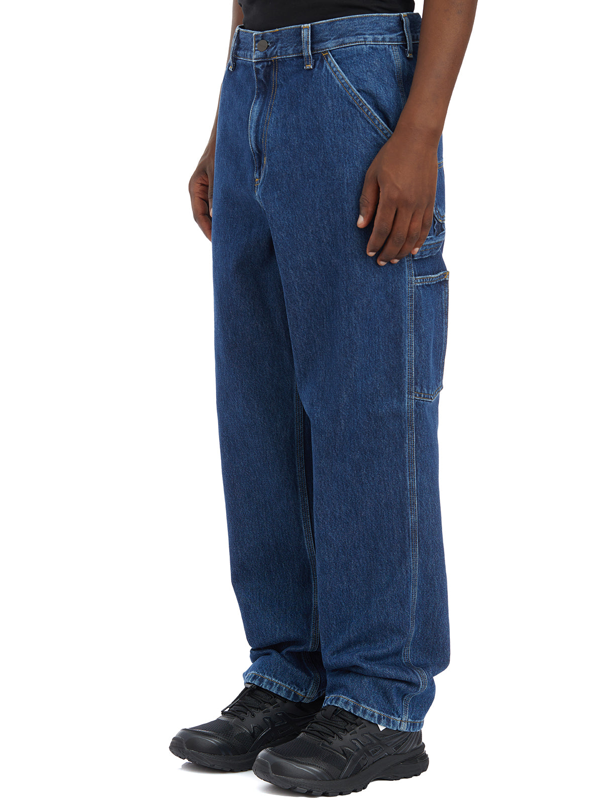 CARHARTT WIP Men's Denim Single Knee Trousers - Size 32/32